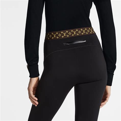 lv print tights|Products by Louis Vuitton: Leggings With Monogram Elastic Belt.